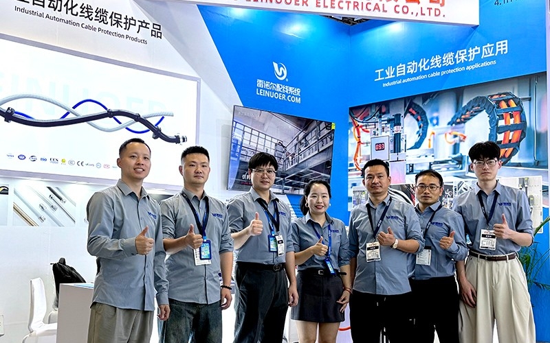 浙江雷諾爾電氣參展工博會(huì)圓滿成功，工業(yè)線纜連接保護(hù)方案收獲關(guān)注與認(rèn)可